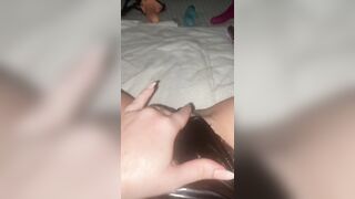 DVP Squirt! Stretching my Tight Snatch by Fucking 2 Sex Toys at once