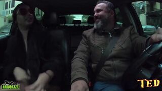Safyra Safi the new chick gets nude into the vehicle