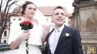 HUNT4K. Attractive Czech bride spends first night with rich stranger