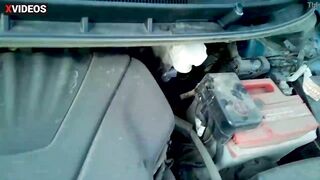 Helped a Russian young lady to fix the vehicle and