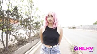 Sasha is a party cheerleader who receives financial aid into