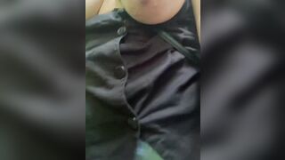 Risk Outdoors Masturbatoin inside Outdoors Bus and public inside Forest Sex Amateur milf Selfie