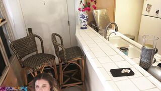 Stepmom Gets Pics for Anniversary of Secretary Sucking Off Hubby's Cock so she Fucks her Stepson