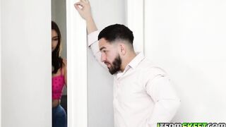 Stepbrother suggest stepsister to make her pregnant