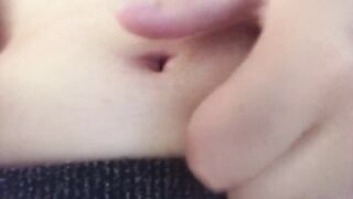 Belly Button Bondage-having fun with Belly Button and asking you to Brush it