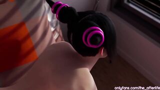 3D Anime - Poison fucks Huge Titties Juri Han and