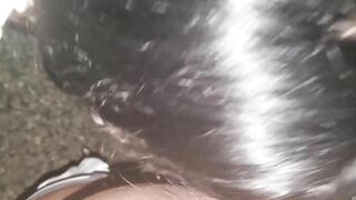 Ebony Dick couldn't Wait to Explode my Hispanic Face