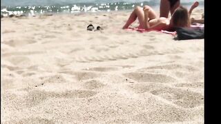 Topless beach