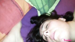 Sextape of a French amateur couple, a real bimbo
