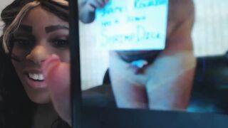 Dawn Mendez fucks over tiny dick sissy loser SPH