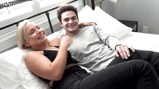 Alice Almost Fell Into Love With Unshaved Spanish teenie Year Older Miguel