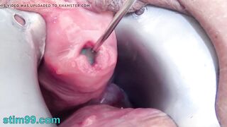 Stim99 intense peehole fucking with long balls sex toy