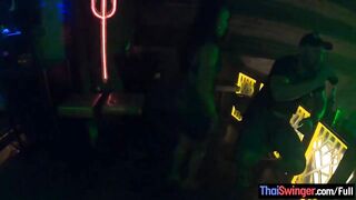 After clubbing amateur Asian gf put on a show