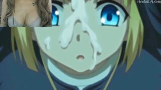 Anime - 3 girls fucks a lucky boy (HAREM)