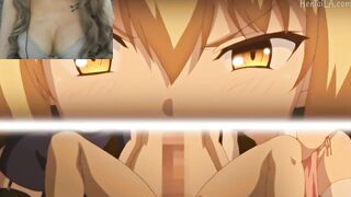 Anime - 3 girls fucks a lucky boy (HAREM)
