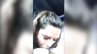 Perfect Hottie Vulgar Eighteen gives a sloppy oral sex into Outdoor