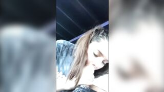 Perfect Hottie Vulgar Eighteen gives a sloppy oral sex into Outdoor