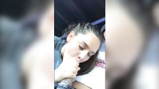 Perfect Hottie Vulgar Eighteen gives a sloppy oral sex into Outdoor