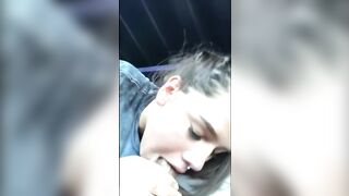 Perfect Hottie Vulgar Eighteen gives a sloppy oral sex into Outdoor