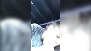Perfect Hottie Vulgar Eighteen gives a sloppy oral sex into Outdoor