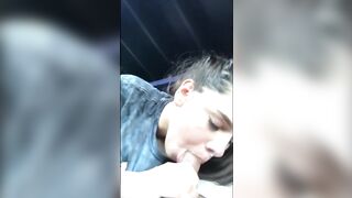 Perfect Hottie Vulgar Eighteen gives a sloppy oral sex into Outdoor