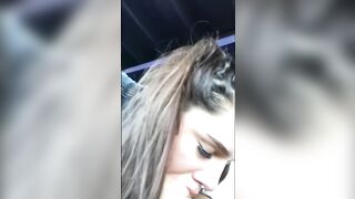 Perfect Hottie Vulgar Eighteen gives a sloppy oral sex into Outdoor