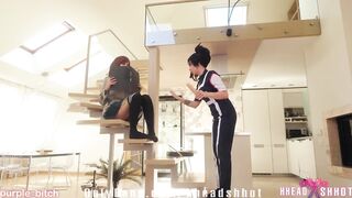 Momo and Uraraka Fucking Big Cock