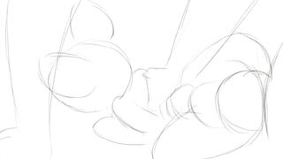 Floraverse Mellie and Claud Furry Yiff Inflation Belly on the Train in