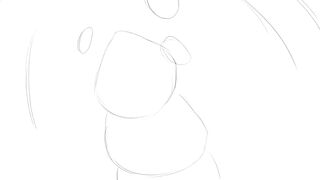 Floraverse Mellie and Claud Furry Yiff Inflation Belly on the Train in