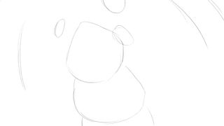 Floraverse Mellie and Claud Furry Yiff Inflation Belly on the Train in
