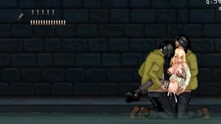 Sex inside City Hentai Ryona Game Gameplay . Cute Blonde Barely Legal Women