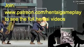 Sex inside City Hentai Ryona Game Gameplay . Cute Blonde Barely Legal Women