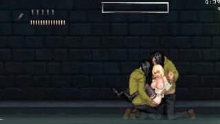Sex inside City Hentai Ryona Game Gameplay . Cute Blonde Barely Legal Women