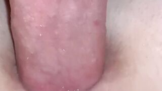 Please Cum inside my Butt!!! Extreme Close up Anal -amateur Homemade-