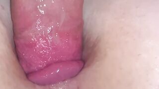 Please Cum inside my Butt!!! Extreme Close up Anal -amateur Homemade-