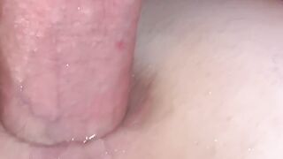 Please Cum inside my Butt!!! Extreme Close up Anal -amateur Homemade-