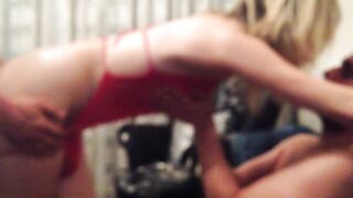 Blonde Cuckold Ex-Fiance Shared with two Guys