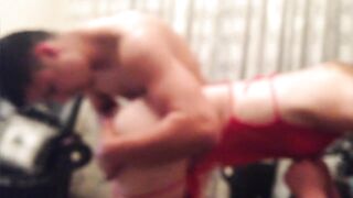 Blonde Cuckold Ex-Fiance Shared with two Guys