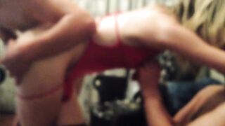 Blonde Cuckold Ex-Fiance Shared with two Guys