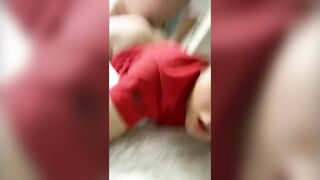 Road head led him to beat the cunt up
