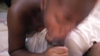 Can you believe I Gagged on Long bbcs almost Choked Me! that Yum Yum