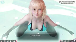 Double Homework | Irresistible 18yo blonde pure teens with perfect
