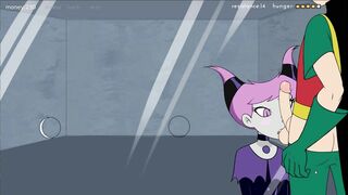 18titans Episode 13 - Raven Hand Job