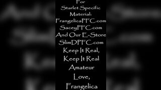 PlanetFunCamp- Frangelica: my Amazing Snatch is Licked Fuck and my Foot Catch the CUM!