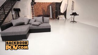 itsPOV - Filthy talking Hungarian whore Nikky Thorne butt rammed