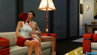 Older and Young Swingers Decided to Spend Time together with Benefit (Sims four / 3D Animated)