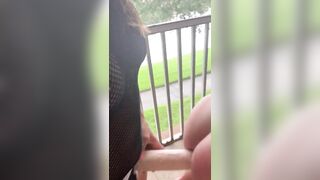 Hot cougar Fucks Muscular Cucks Booty outdoors with a Long 11 Inch Dick