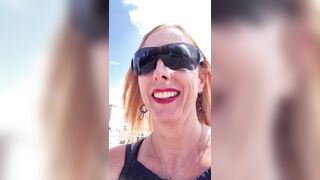 Lusty cougar makes Home Depot “She-Shed” her Bitch!!!