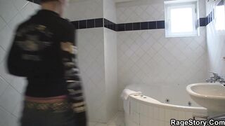 Ex-Wife offer bj and ride dick after shower