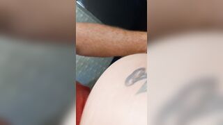 Gym Quickie ending with a Cummed